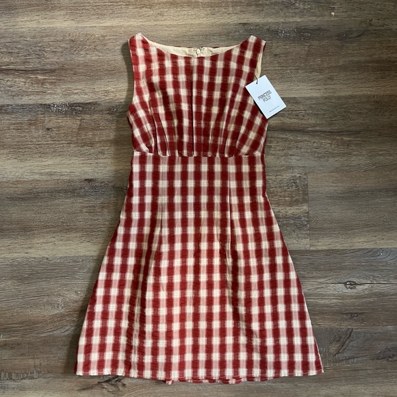 Princess Polly Dresses & Skirts - Red plaid dress